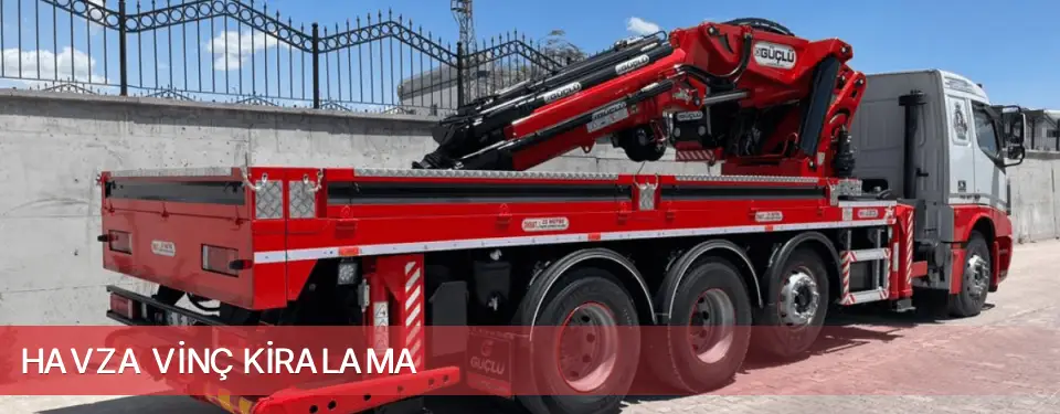 Havza İlçemi Vinç Kiralama